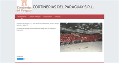 Desktop Screenshot of cortinerias.com
